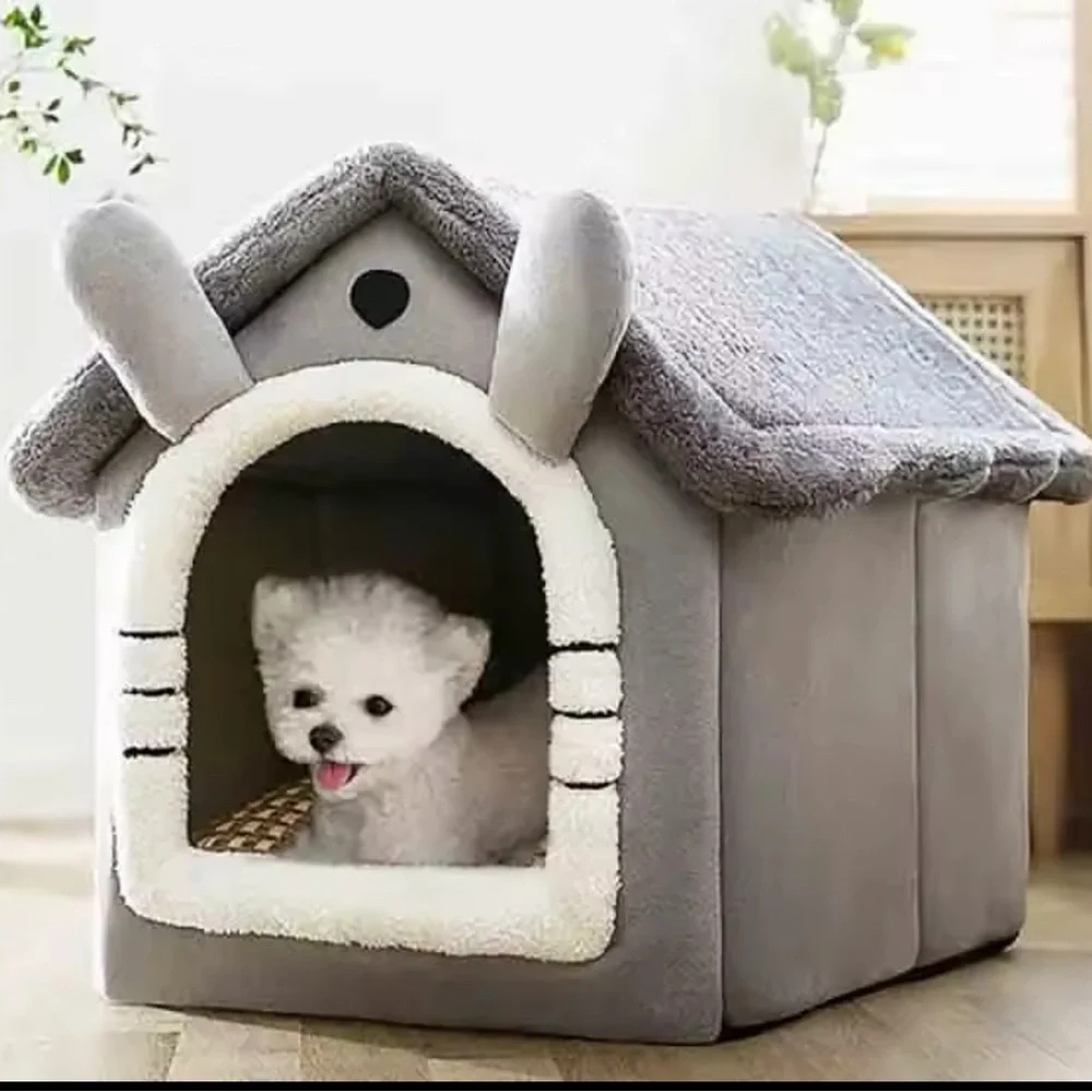 Dog bed new soft padding washable new dog house cat pet 20 by 20 by 20 inches
